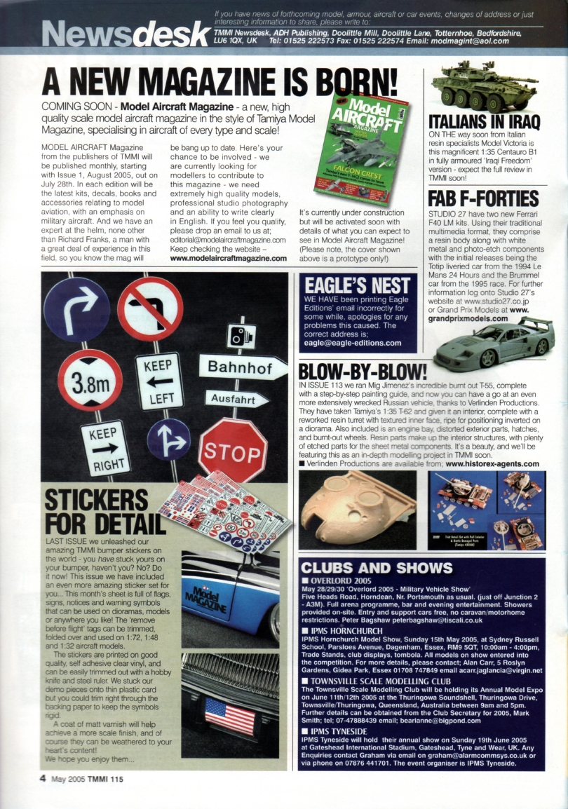 Tamiya Model Magazine 115 (2005-05)